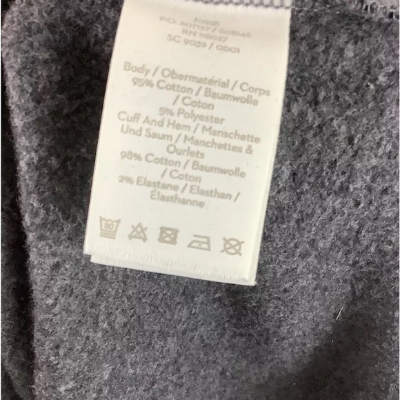 Boden Sz XS Arabella Starburst Print Sweatshirt Gray Drop Shoulder Pullover - Picture 7 of 7